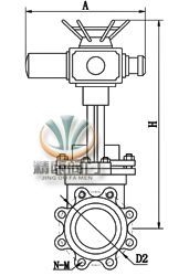 电动刀型闸阀