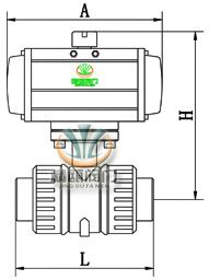 气动塑料球阀