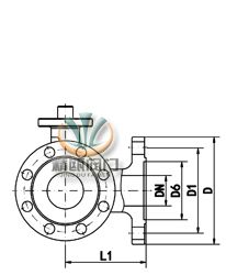 PN4.0-6.4MPa法兰尺寸