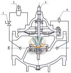400X流量控制阀 结构图